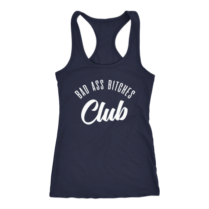 BAD ASS BITCHES CLUB RACERBACK TANK