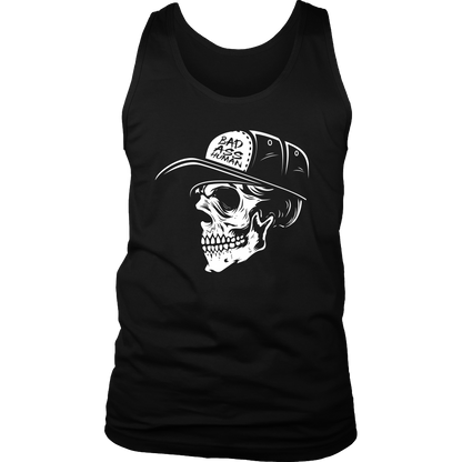 BAD ASS HUMAN SKULLCAP COMBO TANKS