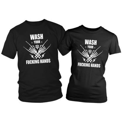 WASH YOUR ROCK HANDS COMBO TSHIRTS