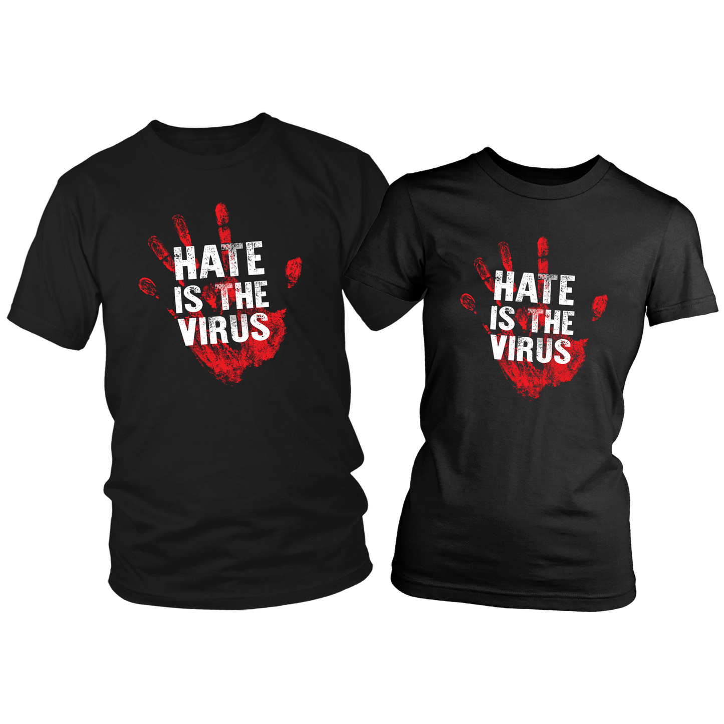 HATE IS THE VIRUS COMBO TSHIRTS