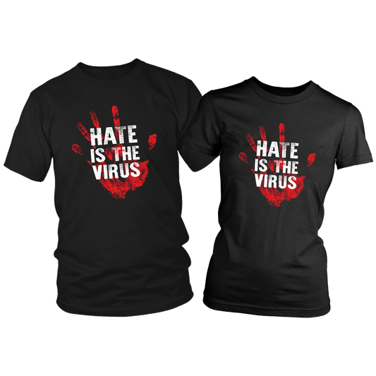 HATE IS THE VIRUS COMBO TSHIRTS