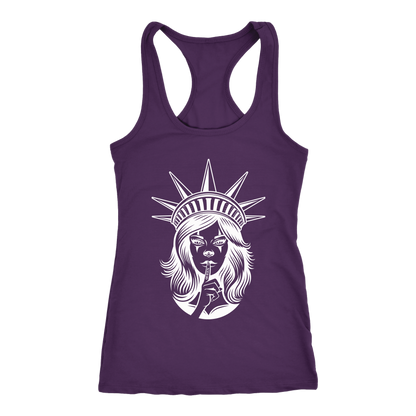 LISTEN TO THE QUEEN RACERBACK TANK