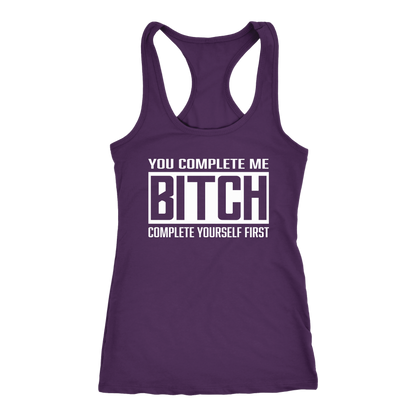 COMPLETE BITCH RACERBACK TANK