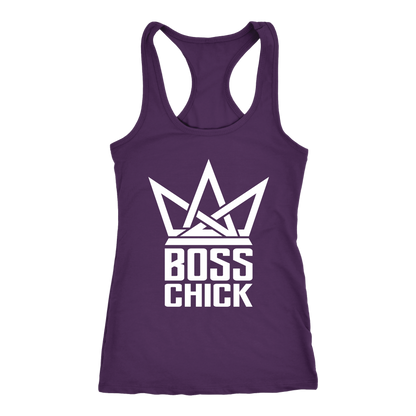 BOSS CHICK RACERBACK TANK
