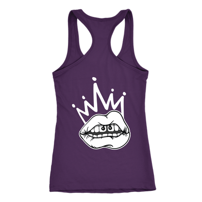 QUEEN BITCH TATTOO TYPE RACERBACK TANK