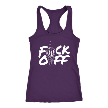 F*CK OFF RACERBACK TANK
