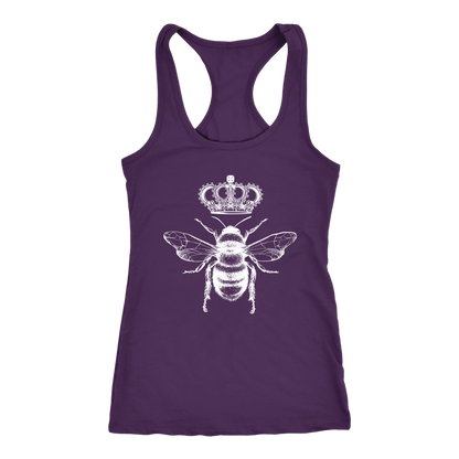 QB CLASSY QUEEN BEE LIMITED EDITION RACERBACK TANK
