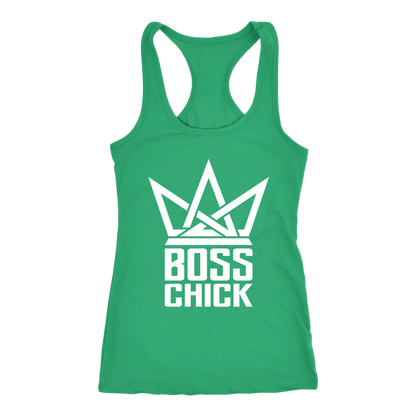 BOSS CHICK RACERBACK TANK