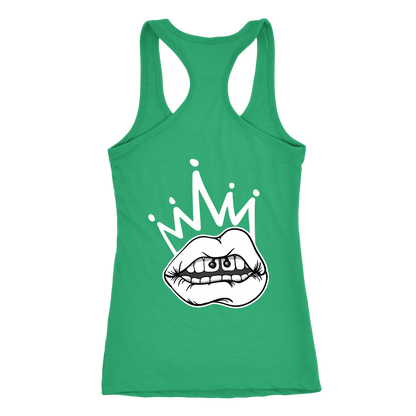QUEEN BITCH TATTOO TYPE RACERBACK TANK