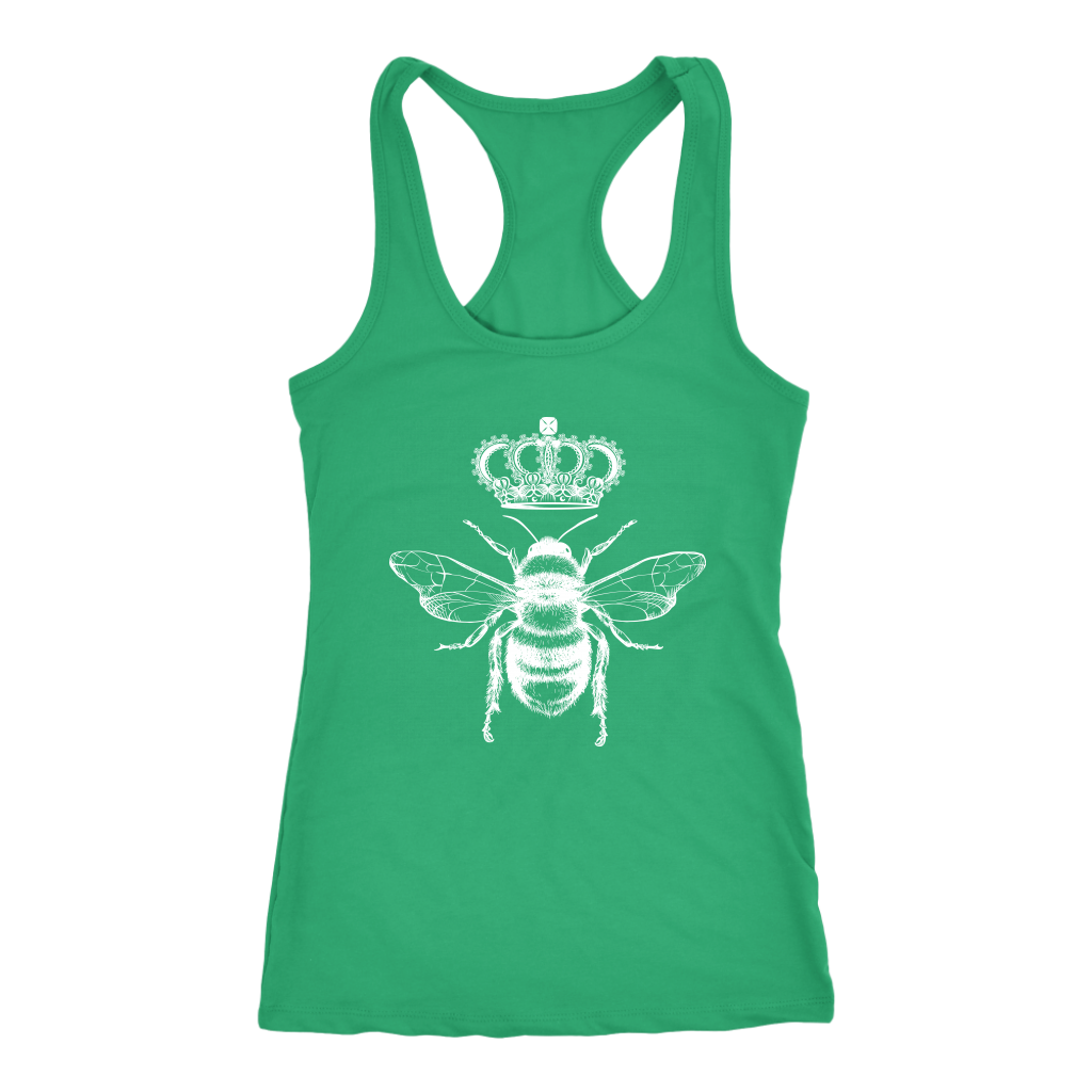 QB CLASSY QUEEN BEE LIMITED EDITION RACERBACK TANK