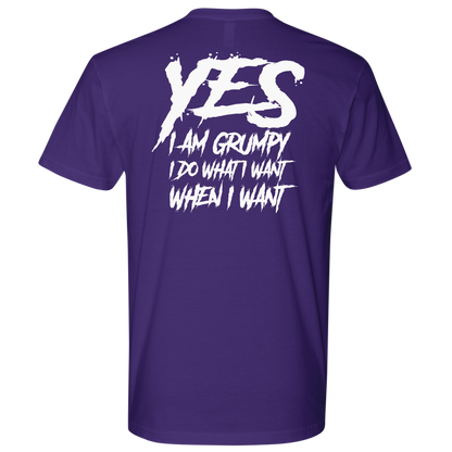 YES I AM GRUMPY TSHIRT