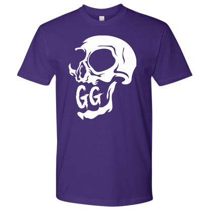GRUMPY GUY CREEPY SKULL TSHIRT