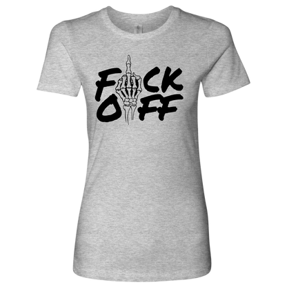 F*CK OFF WHITE EDITION WOMENS TSHIRT