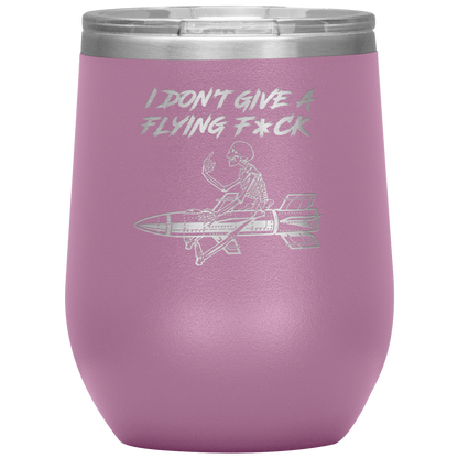 FLYING F*CK WINE TUMBLER