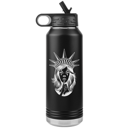 LISTEN TO THE QUEEN 32 OZ WATER BOTTLE