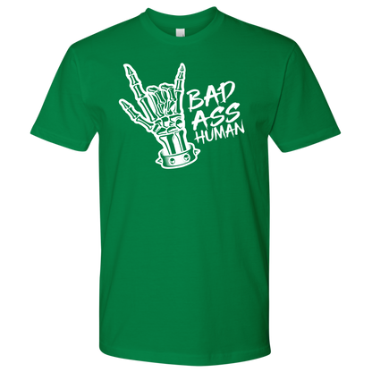 BAD ASS HUMAN SKULL HAND TSHIRT