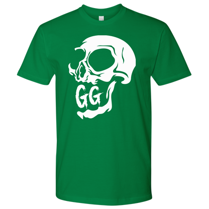 GRUMPY GUY CREEPY SKULL TSHIRT