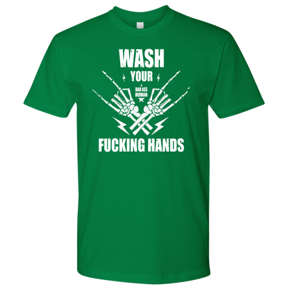 WASH YOUR ROCK HANDS TSHIRT