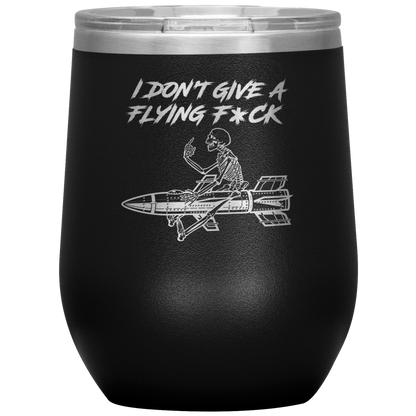 FLYING F*CK WINE TUMBLER
