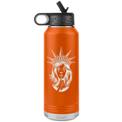 LISTEN TO THE QUEEN 32 OZ WATER BOTTLE