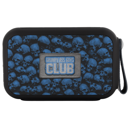 GRUMPY ASS GUYS CLUB BLUE SKULL Bluetooth Wireless Speaker