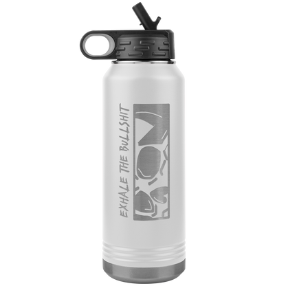 EXHALE THE BULLSHIT 32 OZ WATER BOTTLE