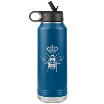 QB CLASSY QUEEN BEE 32 OZ WATER BOTTLE
