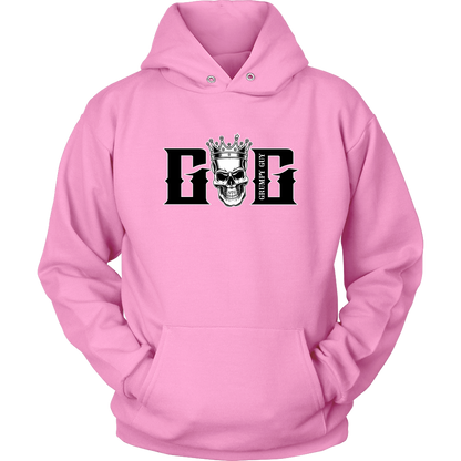 GRUMPY SKULL HOODIE