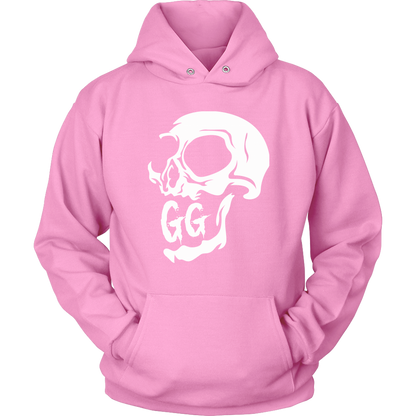GRUMPY CREEPY SKULL HOODIE
