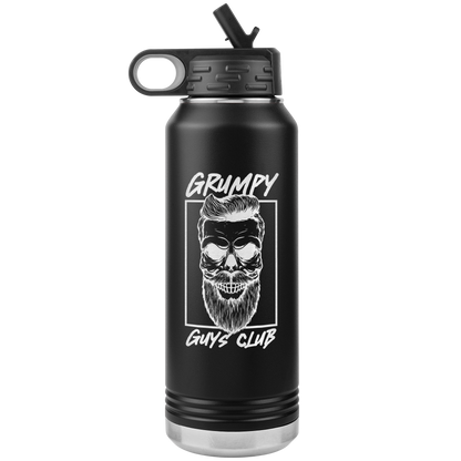 GRUMPY GUYS CLUB SKULL 32 OZ WATER BOTTLE