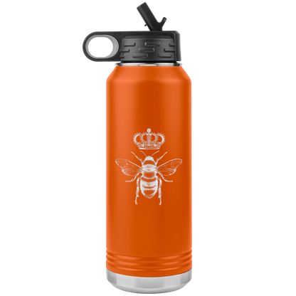 QB CLASSY QUEEN BEE 32 OZ WATER BOTTLE