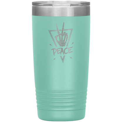 PEACE OUT 20 OZ TUMBLER