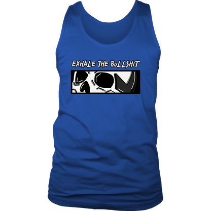 EXHALE THE BULLSHIT MENS TANK