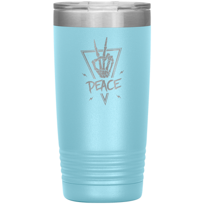 PEACE OUT 20 OZ TUMBLER