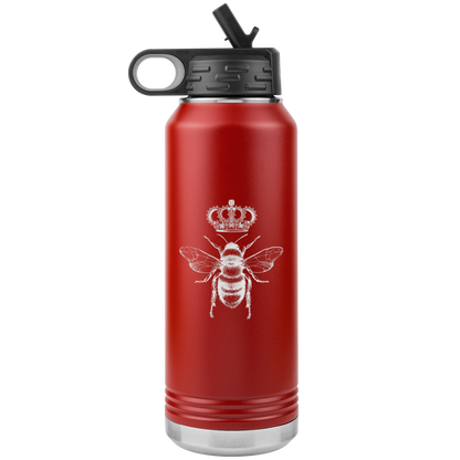 QB CLASSY QUEEN BEE 32 OZ WATER BOTTLE