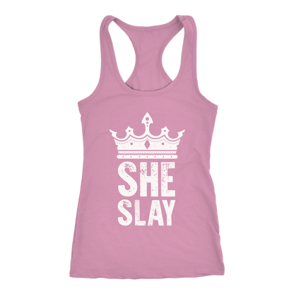 SHE SLAY RACERBACK TANK