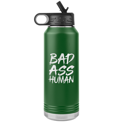 BAD ASS HUMAN 32 OZ WATER BOTTLE