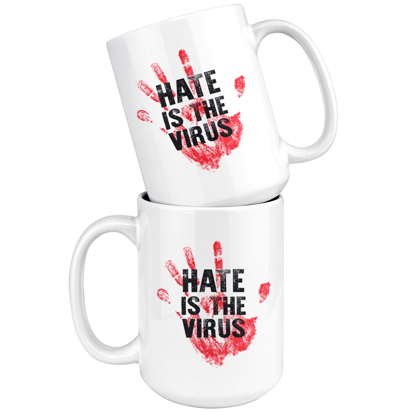 HATE IS THE VIRUS MUG