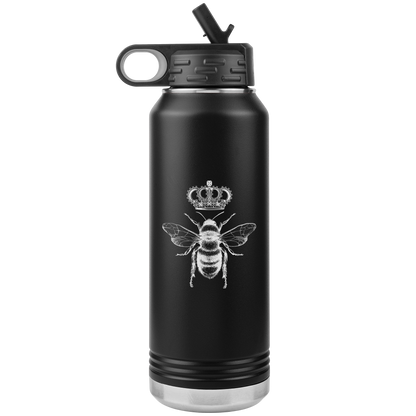 QB CLASSY QUEEN BEE 32 OZ WATER BOTTLE